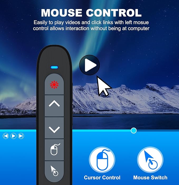2 in 1 USB Type C Wireless Presenter Remote - Image 4