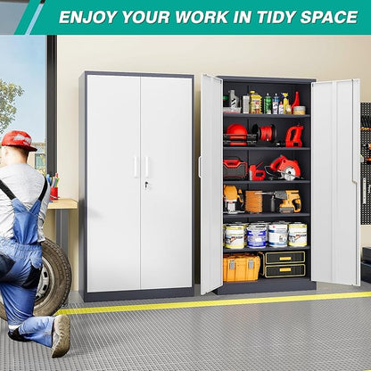 Wide & Deep Metal Storage Cabinet - Image 2
