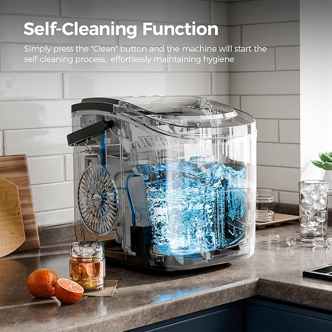Ice Makers Countertop, 9 Cubes in 6 Mins, Portable Ice Maker Machine - Image 5