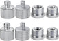 IXTECH Mic Stand Adapter Set 8 pieces Metal Microphone Stand Screw Thread by I-XTECH