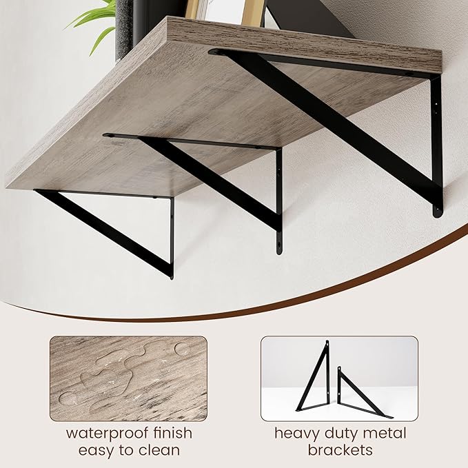 Axeman 12 Inch Deep Floating Shelves - Image 5