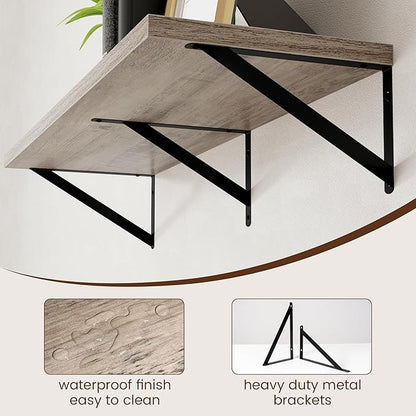Axeman 12 Inch Deep Floating Shelves - Image 5