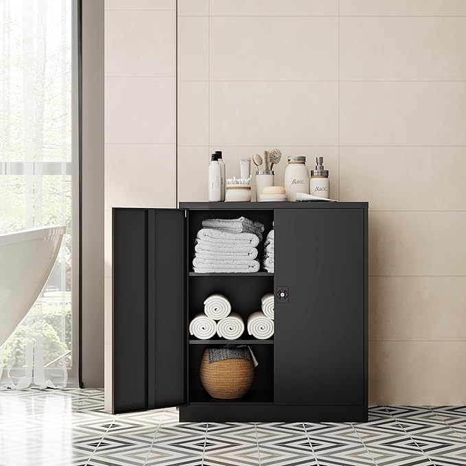 Metal Storage Cabinet-36” Tall Steel File Cabinets - Image 2