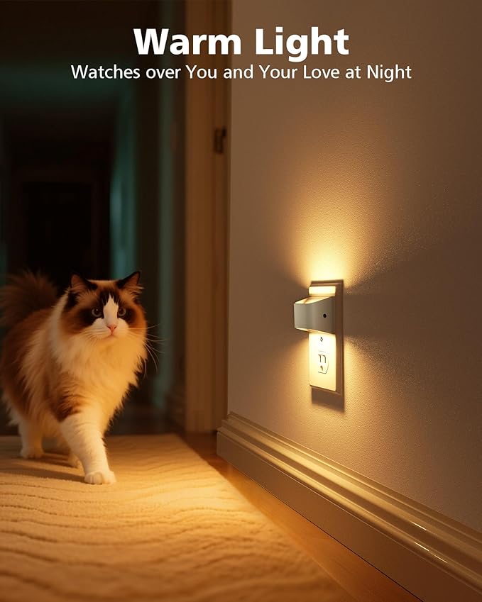 VOLISUN Night Lights Plug into Wall, 2 Pack Up and Down LED Night Light - Image 5