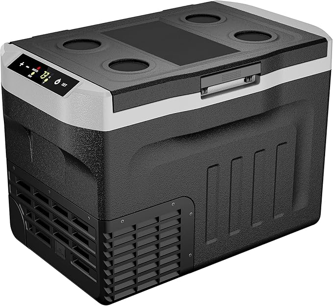 EUHOMY 12 Volt Refrigerator, 32QT 12V Cooler, Compressor Electric Cooler -4℉~68℉ by EUHOMY