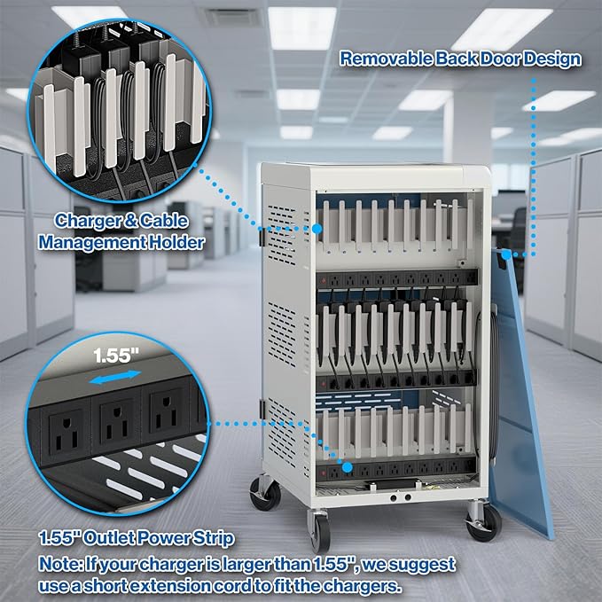 Fully Assembled 30 Unit Multi Device Charging Station - Image 5