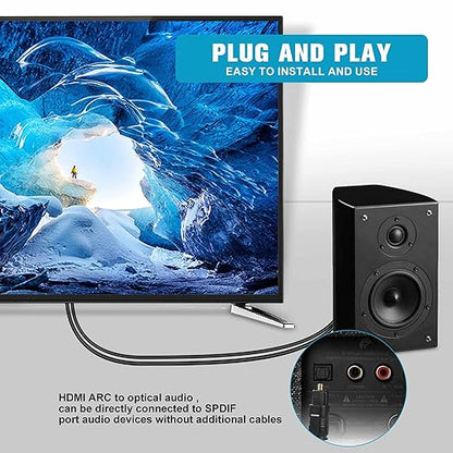 192KHz HDMI ARC to Optical Audio Converter - Image 4