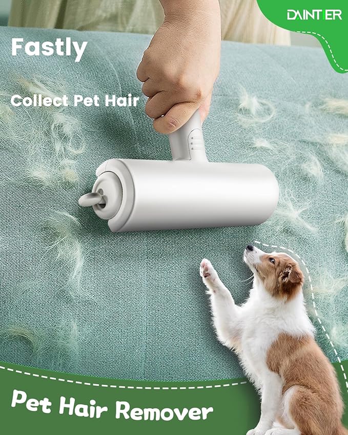 Pet Hair Remover, DAINTIER Reusable Removal Tool, Upgraded Lint Removal - Image 2
