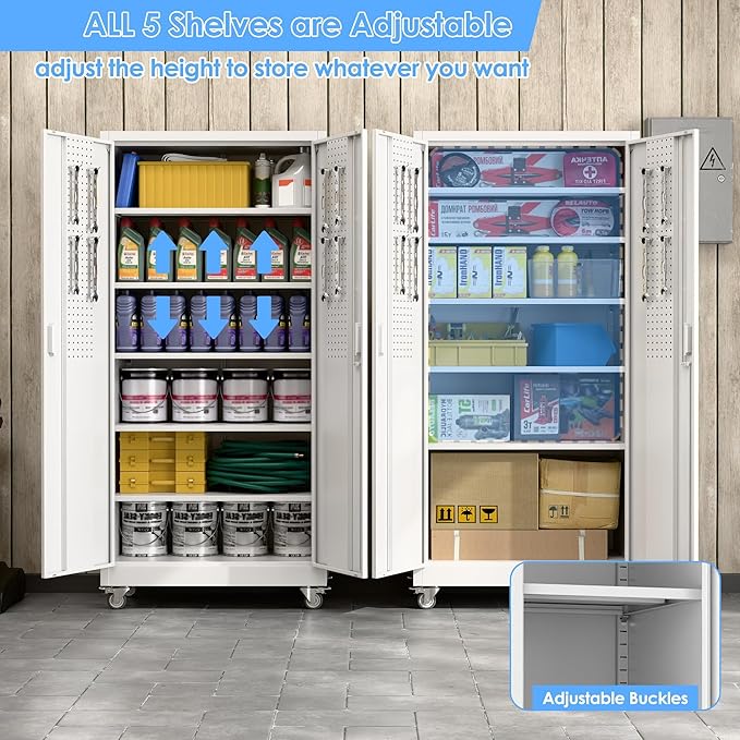 SUXXAN Garage Storage Cabinet - Image 5