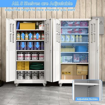 SUXXAN Garage Storage Cabinet - Image 5