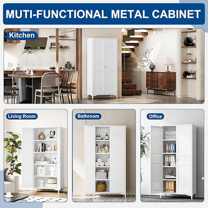 Metal Storage Cabinet-61” Tall Steel File Cabinets - Image 6