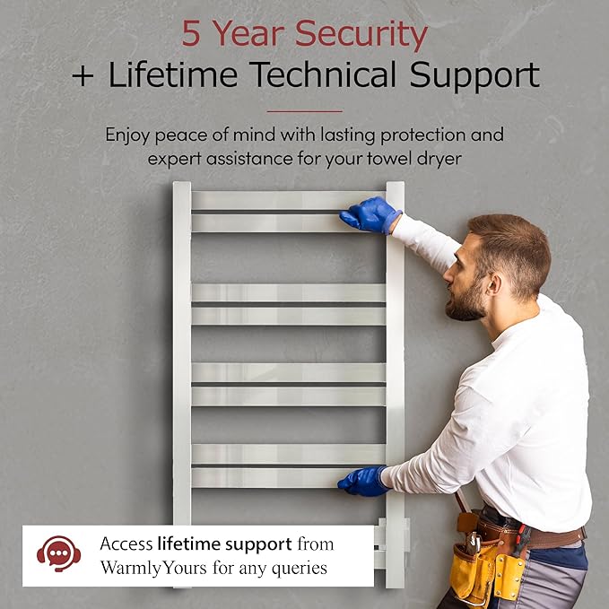 WarmlyYours Heated Towel Warmer - Image 9