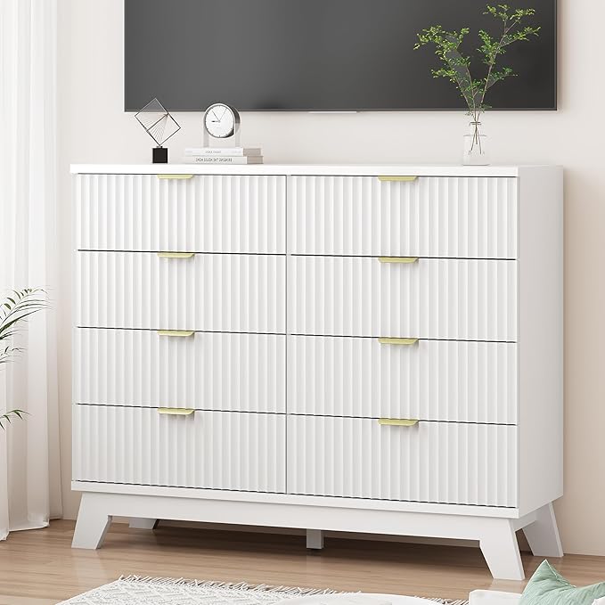 Fluted Dresser for Bedroom - Image 7