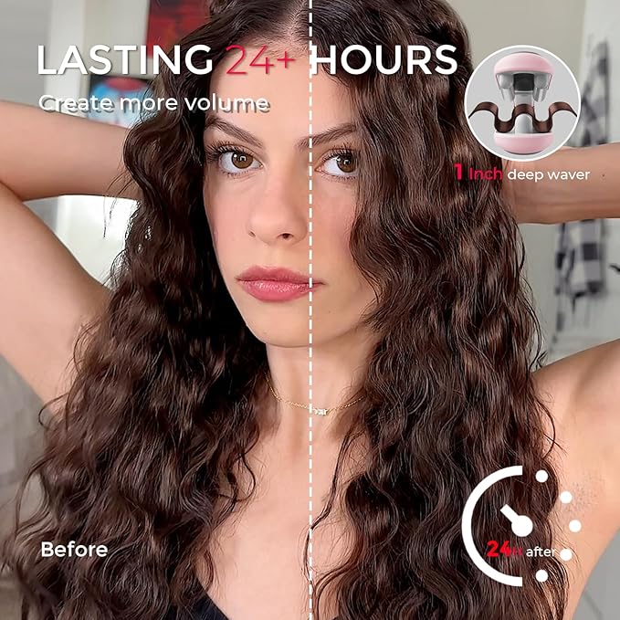 Curling Iron Hair Crimper Waver - Image 8