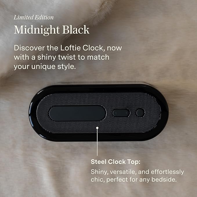 Loftie Alarm Clock with Sound Machine –Smart Alarm Clock w/Light, Night Light - Image 2