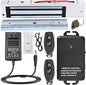 Access Control System with Remote Control – 600lbs Magnetic Door Lock Kit by Unknown