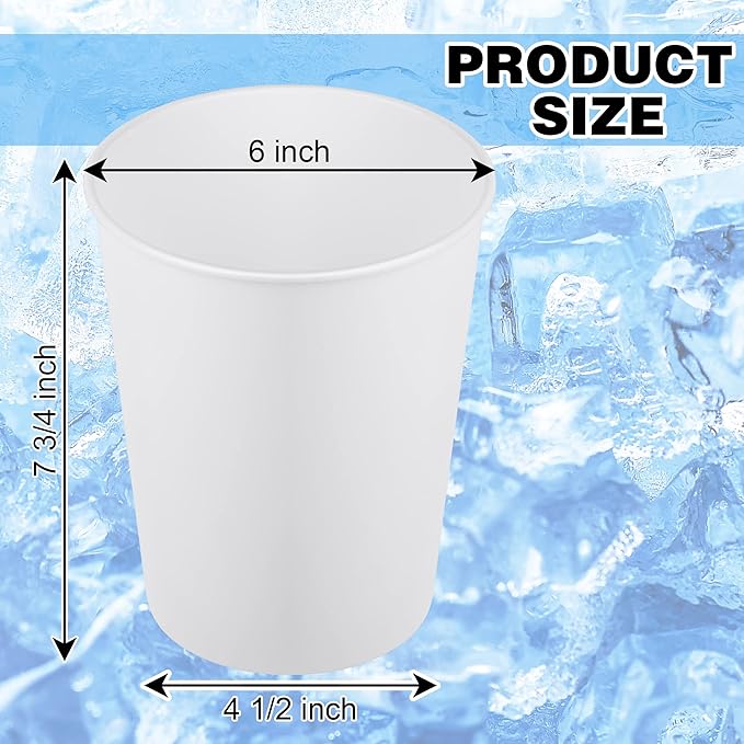 12 Pack Ice Buckets for Parties, Plastic Wine Cooler for Champagne, Soda and - Image 4