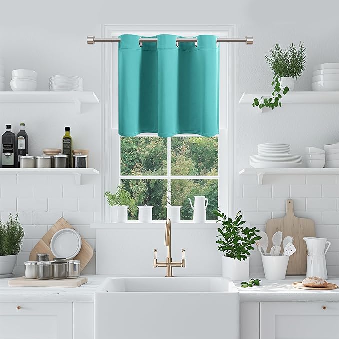 ChrisDowa Blackout Curtains 36 Inches Long - Image 5