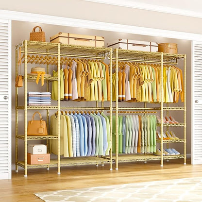 Ulif F2 Clothes Rack, 5 Tiers Heavy Duty Garment Rack - Image 4