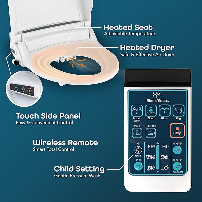 BidetMate 2000 Series Heated Bidet Attachment - Image 3