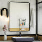 ISKM Black Metal Frame Wall Mirror by ISKM-IStillKeepMovin