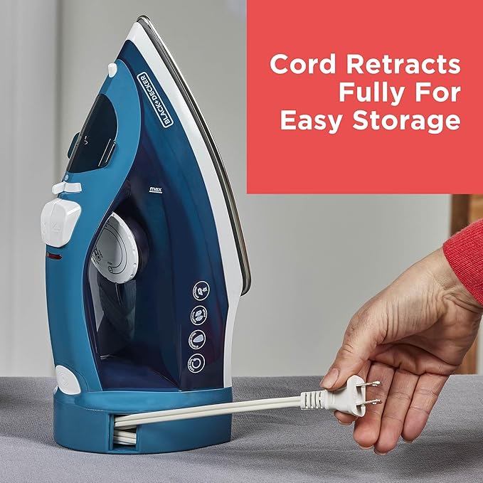 BLACK+DECKER Steam Iron for Clothes - Image 4