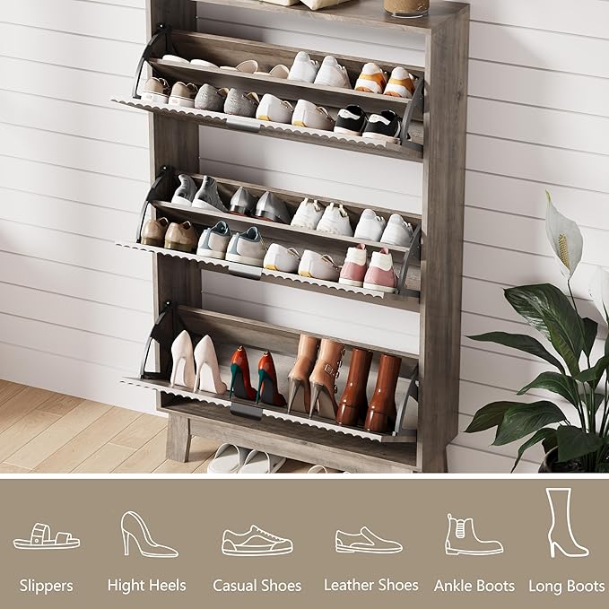 Shoe Cabinet Storage for Entryway - Image 3