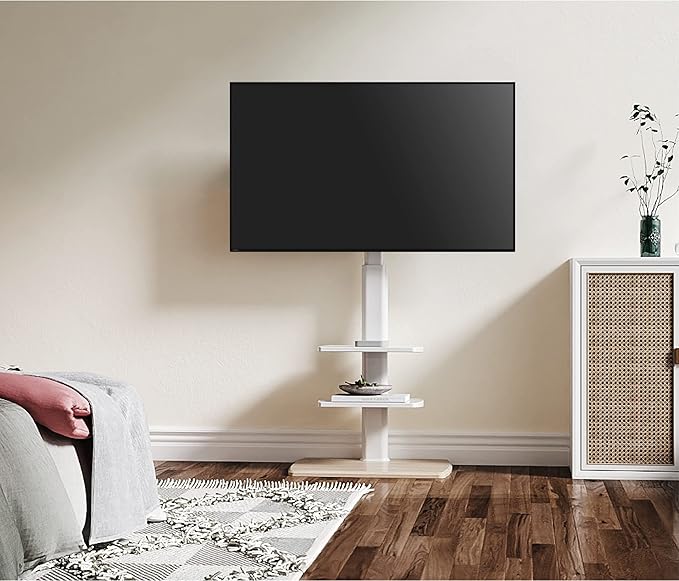 FITUEYES Floor TV Stand for 32 39 40 43 49 50 55 60 65 70 Inch TVs, Modern TV - Image 5