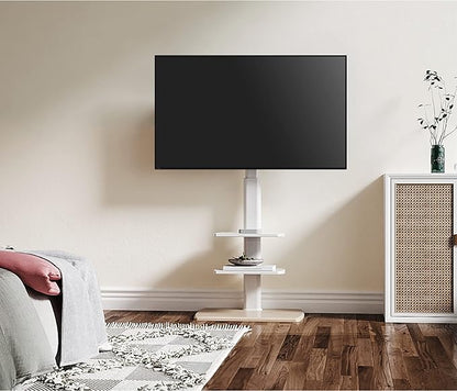 FITUEYES Floor TV Stand for 32 39 40 43 49 50 55 60 65 70 Inch TVs, Modern TV - Image 5