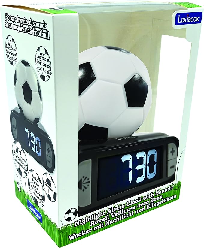 LEXiBOOK - Soccer Ball Digital Alarm Clock - Image 6