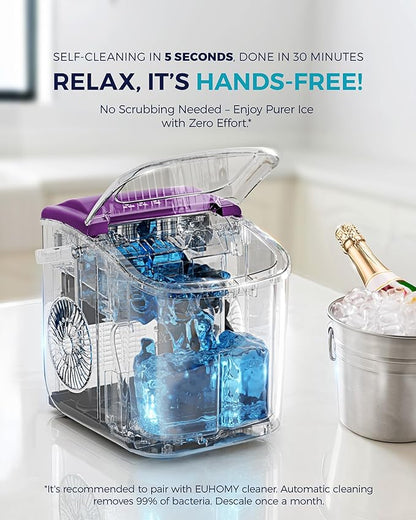 EUHOMY Countertop Ice Maker Machine - Image 5
