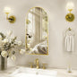 Arched Medicine Cabinet with Mirror Left or Right Opening, Bathroom Medicine by FunFurnitureFollowLife
