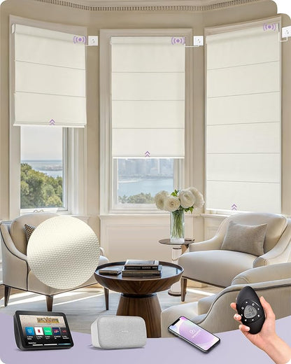 Graywind Smart Roman Shades Compatible by Graywindbeyondshading