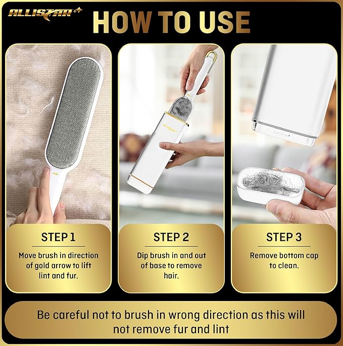 Lint Brush, Pet Hair Remover, Lint Remover - Image 6