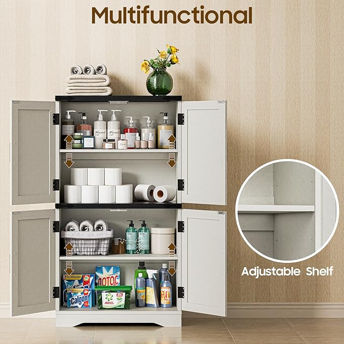 Farmhouse Floor Storage Cabinet - Image 7