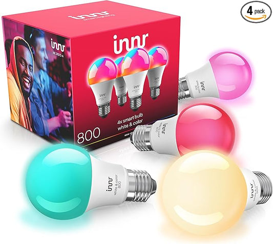innr Zigbee A19 Smart Bulb, Works by innr