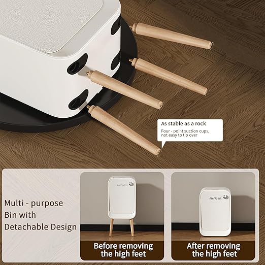 MRBIN Motion Sensor Trash Can Bathroom - Image 5