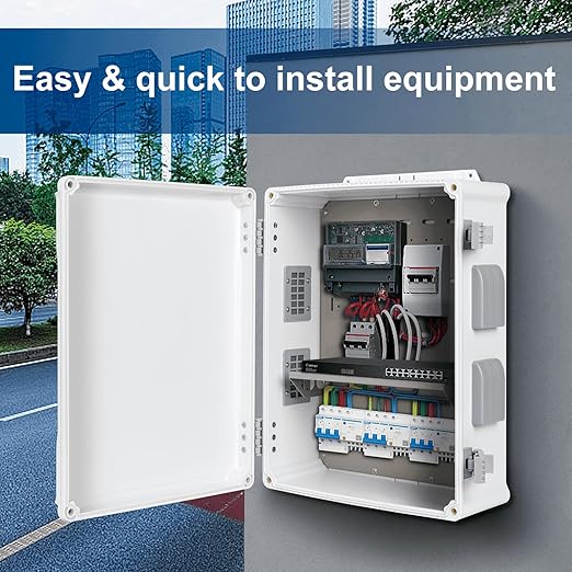Namunanee Outdoor Electrical Junction Box, ABS Water Resistant Enclosure - Image 2