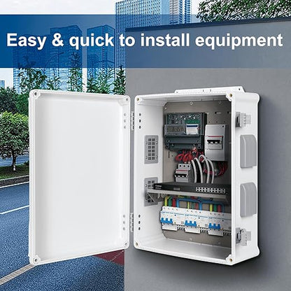 Namunanee Outdoor Electrical Junction Box, ABS Water Resistant Enclosure - Image 2