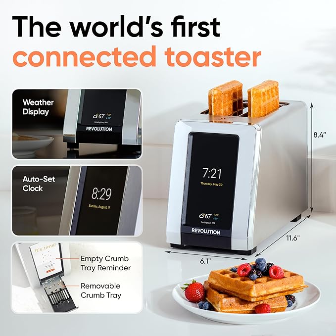 Revolution R180 Connect Touchscreen Smart Toaster - Image 6