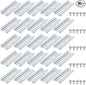 VAMRONE 20 Piece Aluminum DIN Rails, 4 Inches Long, 35mm Wide, 7.5mm High by VAMRONE
