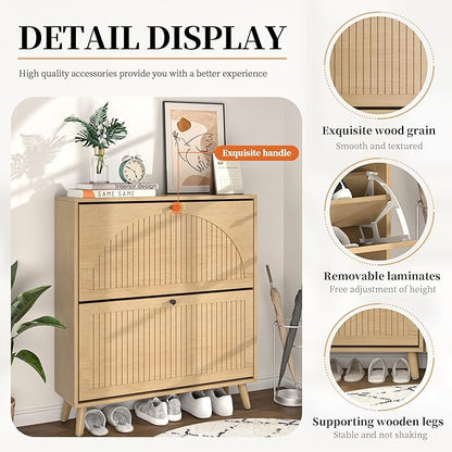 Shoe Storage Cabinet for Entryway - Image 4