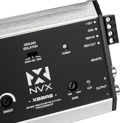 NVX XBBR2 X-Series 2-Channel Bass Restoration Processor and Line Output - Image 4