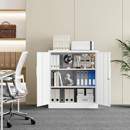 Yizosh Metal Garage Storage Cabinet - Image 2