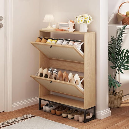 AVZEAR Narrow Shoe Storage Cabinet - Image 8