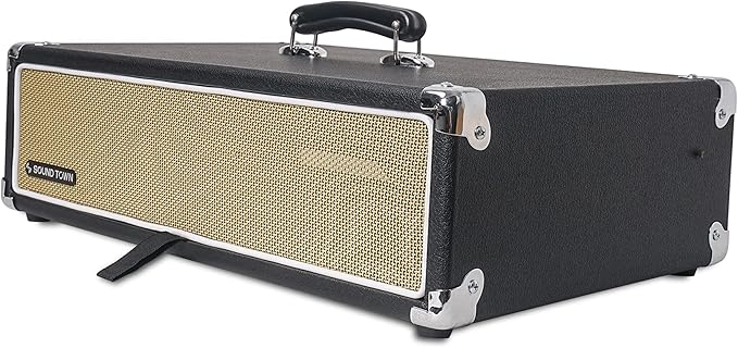 Sound Town Vintage 2U Amp Rack Case, 12.5" Depth - Image 4