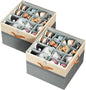 Shoe Organizer for Closet, 2 Pack Foldable Shoe Storage Organizer Box Bin by Unknown