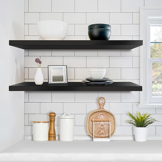 Sorbus Floating Shelves for Wall - Image 2