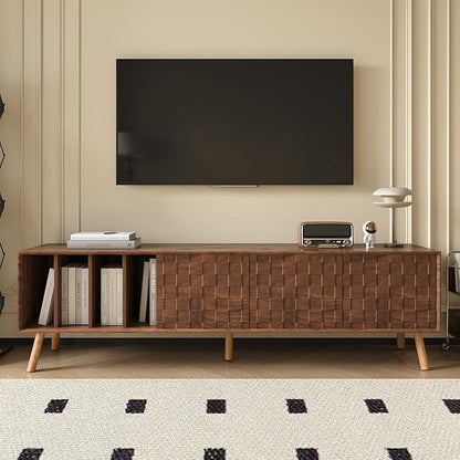 Virubi Mid-Century Modern TV Stand, Entertainment Center by Virubi