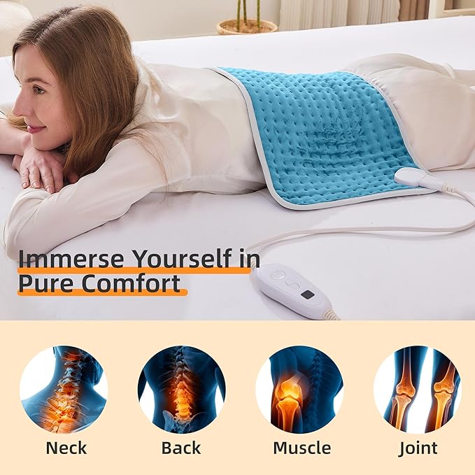 RAINOVA Heating Pad Electric Throw - Image 2